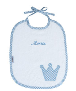 laetzchen-personalisiert-blau-krone